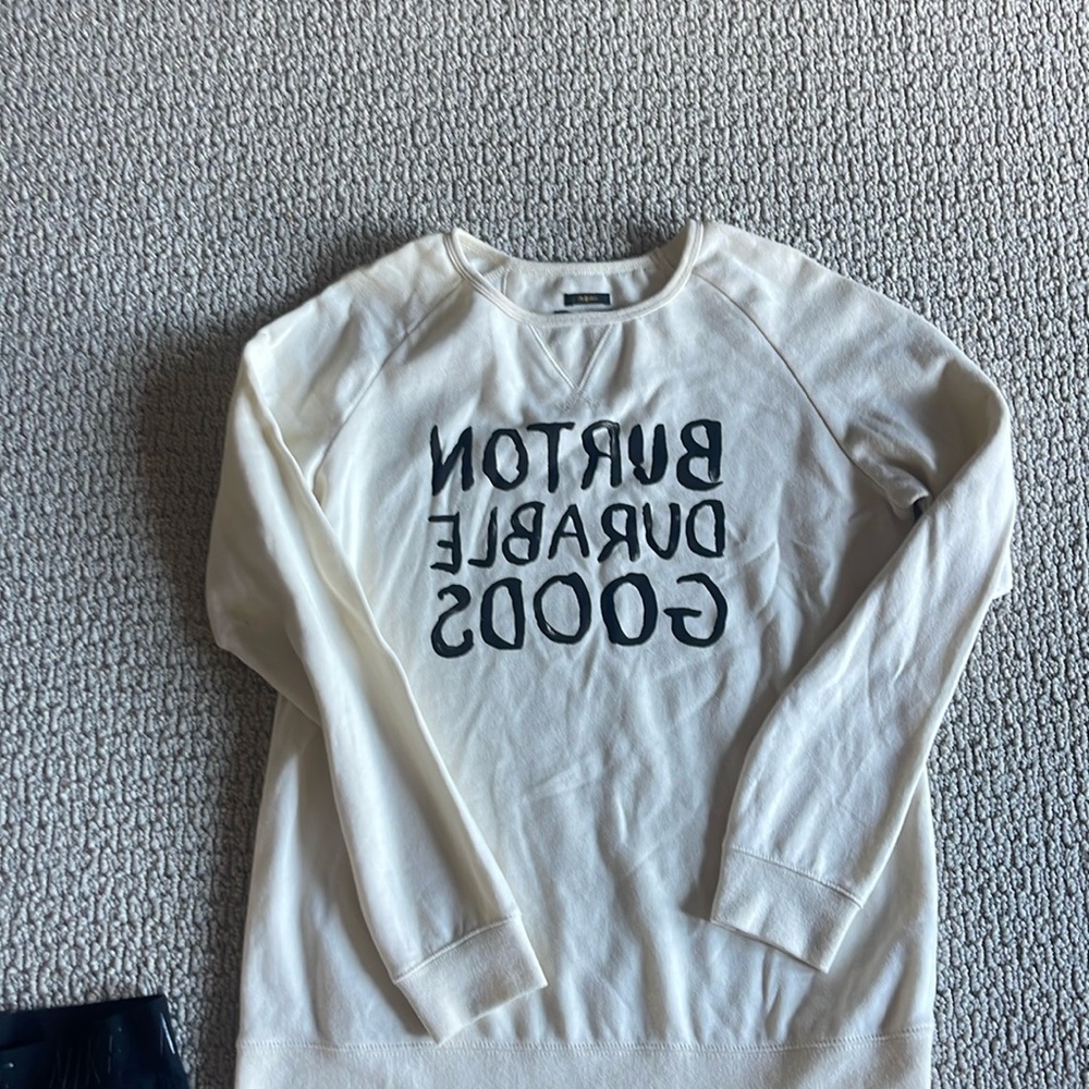 Like new Burton  sweatshirt.